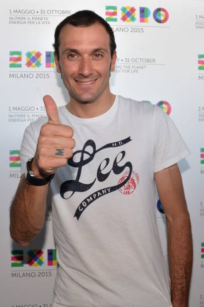 L&#39;ex ciclista Ivan Basso, a Expo prima del ritiro (LaPresse)